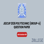 JEECUP 2026 Group A Polytechnic Question Paper with Solutions PDF